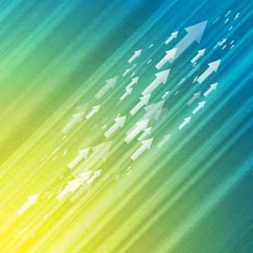 Stripe arrow background Stock Illustration