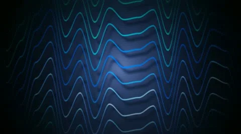 Stripe blue wave 스톡 동영상 22160315