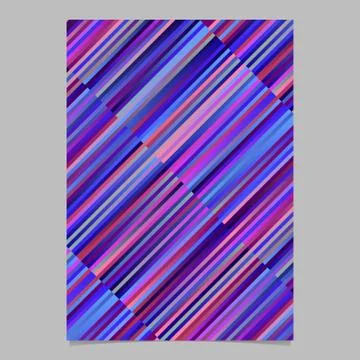 Stripe brochure design - abstract vector stationery template Иллюстрация