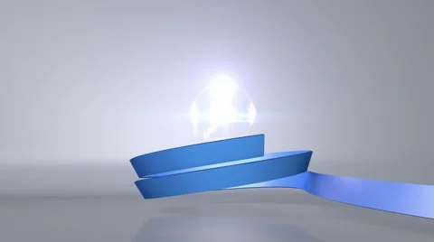 Stripe Logo Reveal After Effects stock