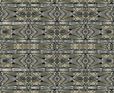Stripe Modern Baroque Seamless Pattern Illustrazione stock