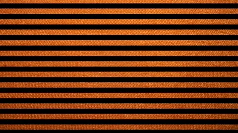 Stripe orange fabric Stock Footage 303353816