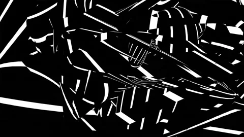 Stripe pattern. Stock Footage 289450165