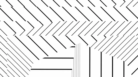 Stripe pattern. Stock Footage 313810930