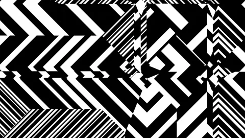 Stripe pattern. Stock Footage 313810933