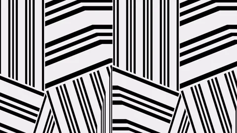 Stripe pattern. Video stock 321148846