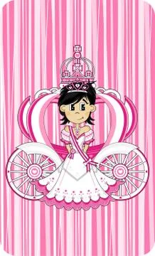 Stripe Princess 4 Stock-Illustration
