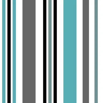 Stripe seamless pattern with blue and white vertical parallel stripe.Vector a Stock Illustration