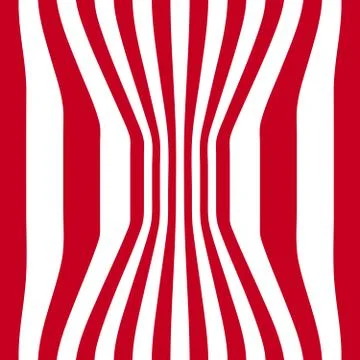 Striped abstract background. red and white zebra print. illustration Illustrazione stock