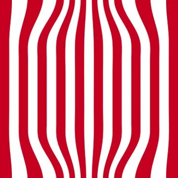 Striped abstract background. red and white zebra print. illustration 스톡 일러스트