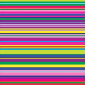 Striped abstract multicolor geometric seamless pattern background Stock Illustration