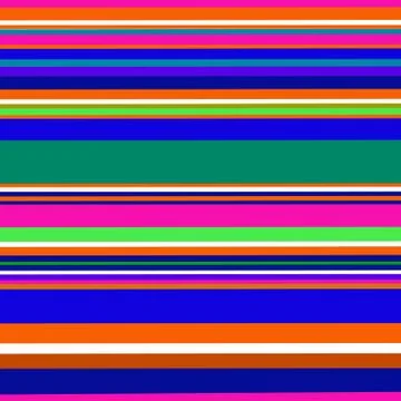 Striped abstract multicolor geometric seamless pattern background Stock Illustration