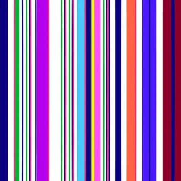 Striped abstract multicolor geometric seamless pattern background Stock Illustration