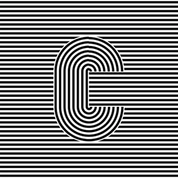 Striped abstract seamless pattern background tile. Black and white retro stripy Stock Illustration
