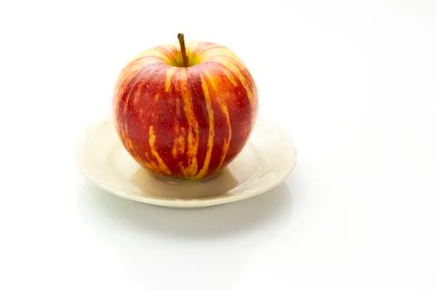 Striped apple Foto stock
