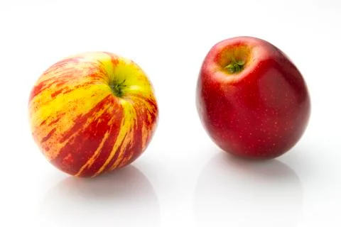 Striped apple Stock Photos