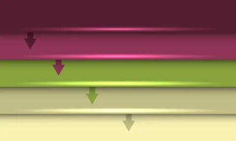 Striped background with arrows Illustrazione stock