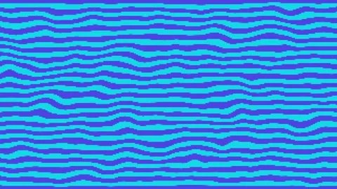 Striped background of blue small balls . Animated abstract background for Stock Footage 311069200