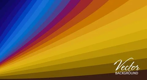 Striped background with color lines. Vector pattern Stock Illustration