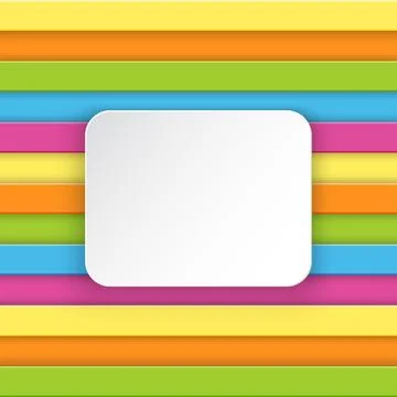 Striped background with place for text Stock Illustration