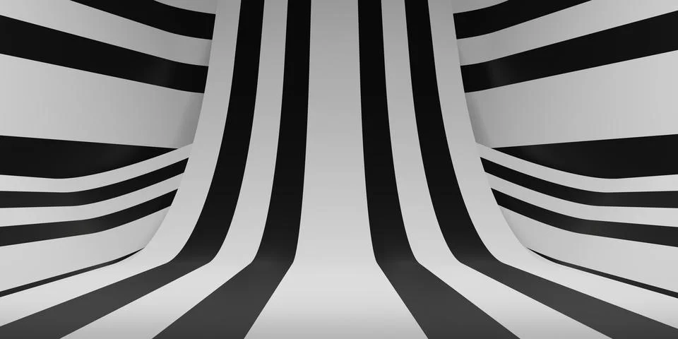 Striped background  zebra pattern parallel line scene stage Modern Studio Gal Stock Illustration