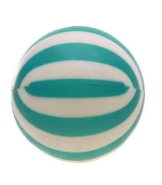 Striped ball. Stock Photos