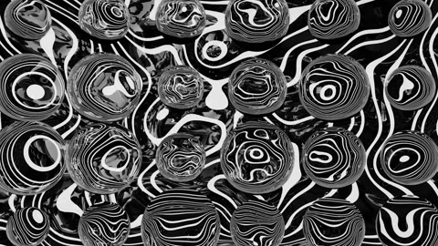 Striped balls Stock Footage 194567553