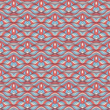 Striped blue and pink pattern Ilustración de archivo