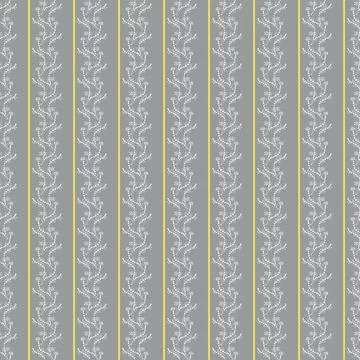 Striped botanical seamless vector Stock-Illustration