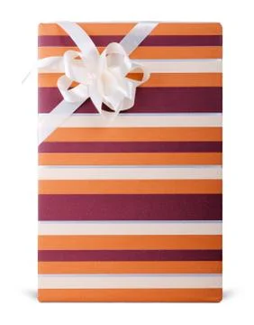 Striped box Foto stock