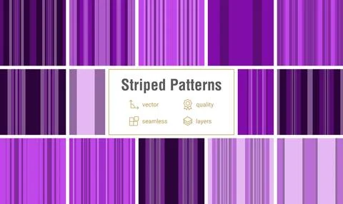 Striped bundle built for heritage stationery and packaging. Seamless lines .. イラスト素材