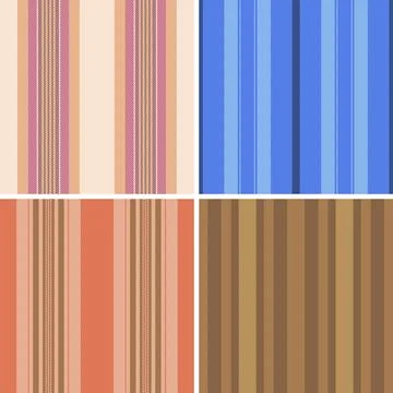 Striped bundle built for product mockups. Fashion lines backgrounds enhance.. Stock Illustration
