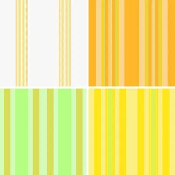 Striped bundle created for relaxed wardrobe staples. Vector patterns bring .. Stock Illustration