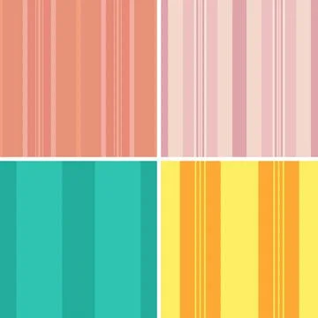 Striped bundle created for stylish wallpapers and trendy backgrounds. Vecto.. Stock Illustration