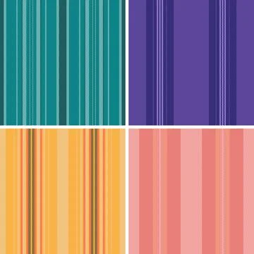 Striped bundle designed for casual lumberjack-inspired clothing and British.. Stock-Illustration