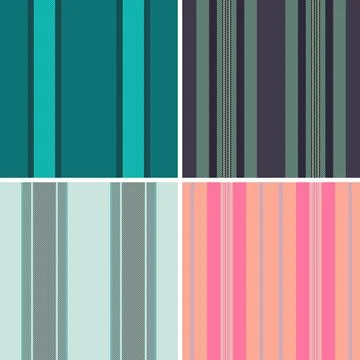 Striped bundle designed for classic Scottish lines lovers. Seamless pattern.. Stock Illustration
