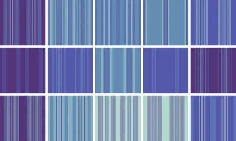 Striped bundle for digital flyers and posters. Seamless lines repeats bring.. Stock Illustration