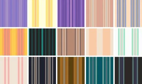 Striped bundle for DIY, printable, and commercial projects. Vector files sc.. Иллюстрация