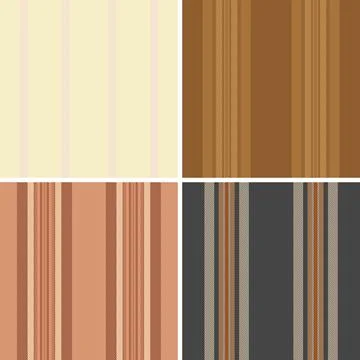 Striped bundle optimized for print catalogs of spring collections. Coordina.. Stock Illustration