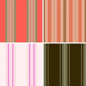 Striped bundle perfect for small-scale fashion production and custom sewing.. イラスト素材