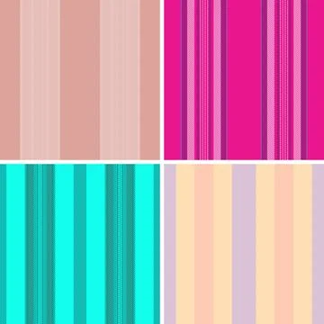 Striped bundle perfect for USA-themed apparel and patriotic decor. Vector p.. Stock Illustration