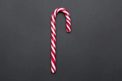 Striped Candy Cane Stock Photos