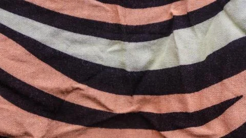 Striped cloth texture as background Stock Photos