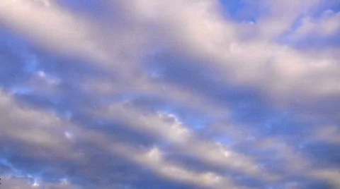 Striped clouds (seamless loop) Vidéo 513937