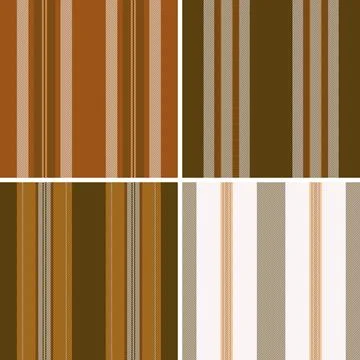 Striped collection designed for digital wallpapers for desktops. Vector pat.. Illustrazione stock