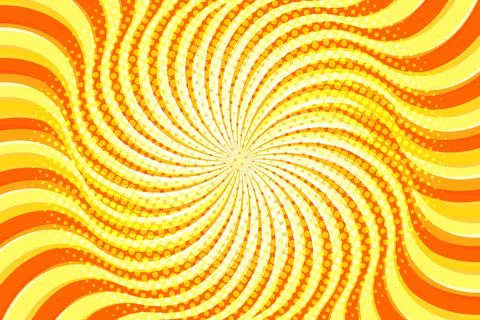 Striped colorful rays background. Pop art creative concept colorful comics book Stock Illustration