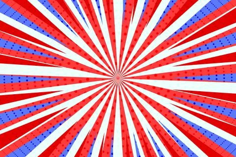 Striped colorful rays background. Pop art creative concept colorful comics book 스톡 일러스트