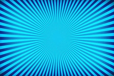 Striped colorful rays background. Pop art creative concept colorful comics book Stock Illustration