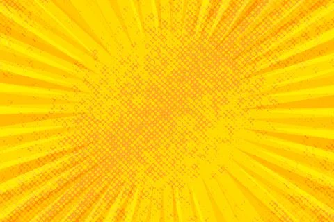 Striped colorful rays background. Pop art creative concept colorful comics book Stock Illustration