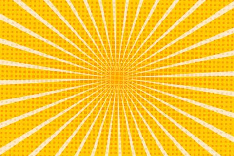 Striped colorful rays background. Pop art creative concept colorful comics book Stock Illustration